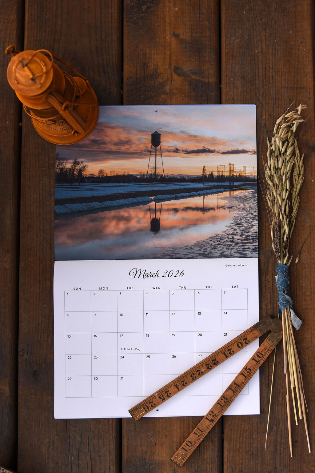 2026 Prairie Wall Calendar