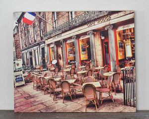 Café Rouge 20x24 Canvas