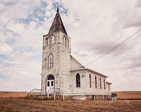 An Old White Church