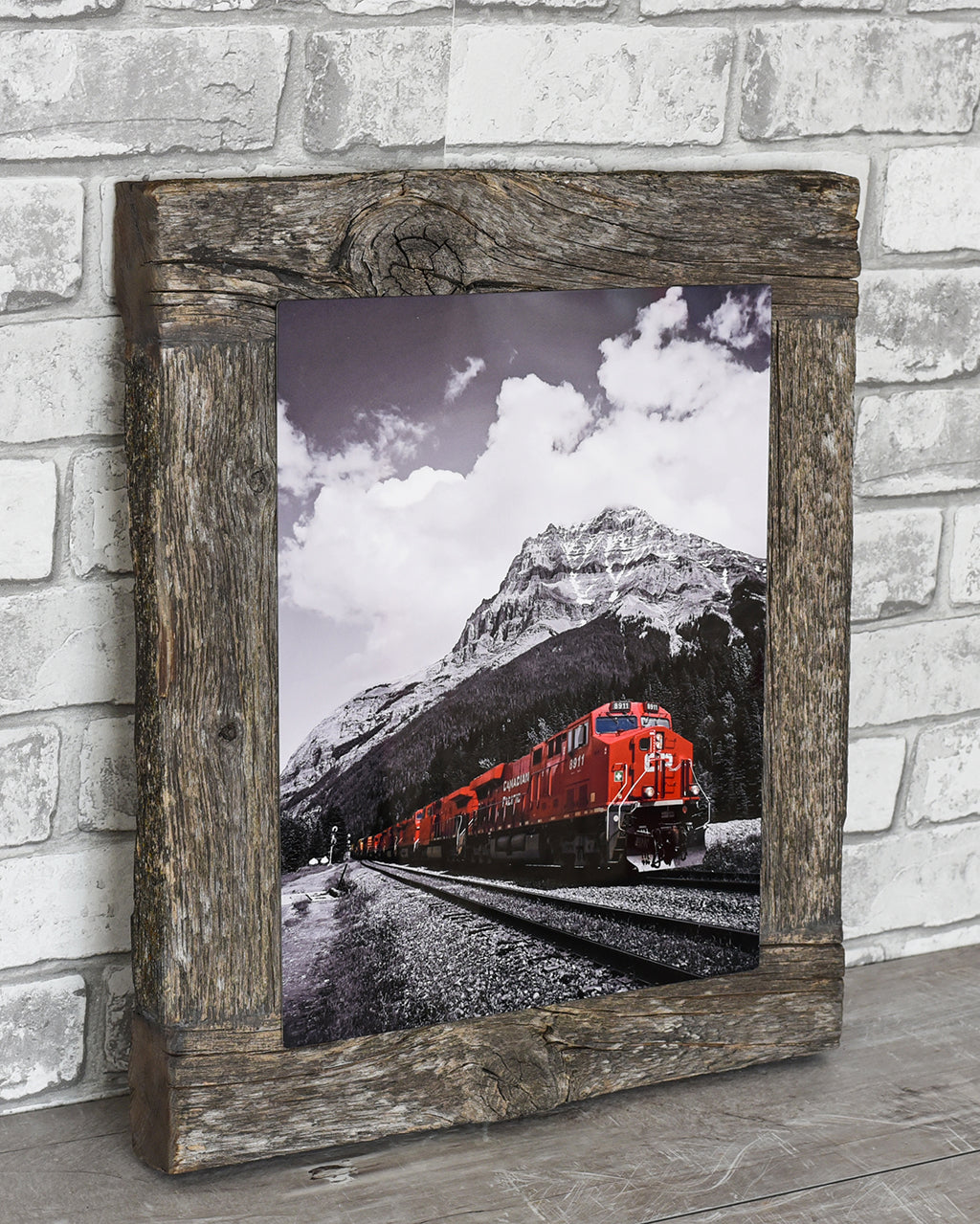 Barnwood Picture Frame  16x24 Reclaimed Wood Photo Frame