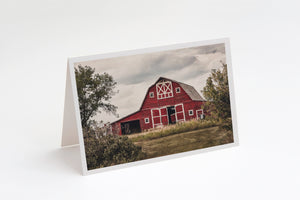 Big Red Barn Greeting Card