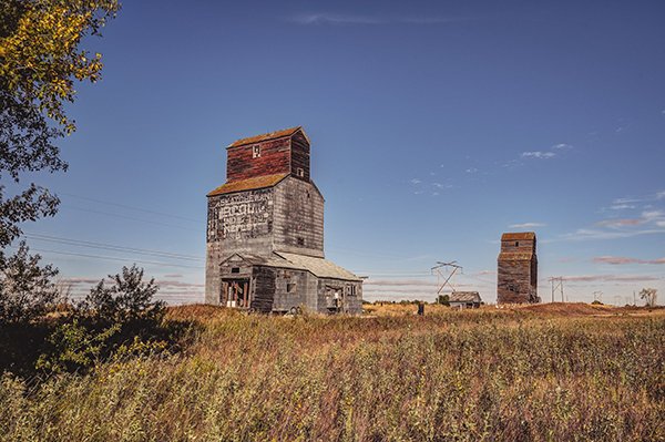 Neelby Elevator In Rural Saskatchewan