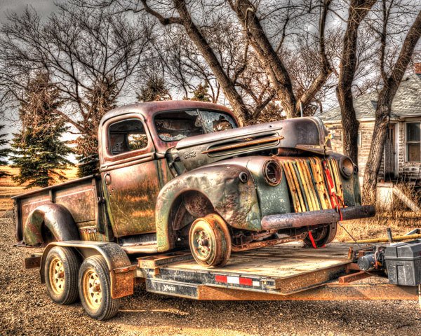 old ford trucks