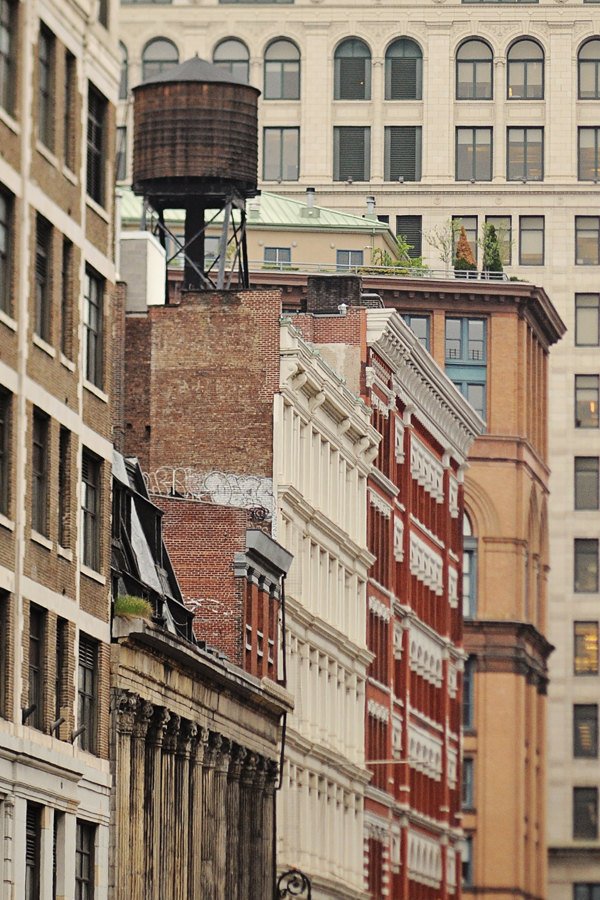 Water Tower In SOHO In New York City