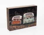 Benny and June,Trolley Buses, 5x7 Photo Block